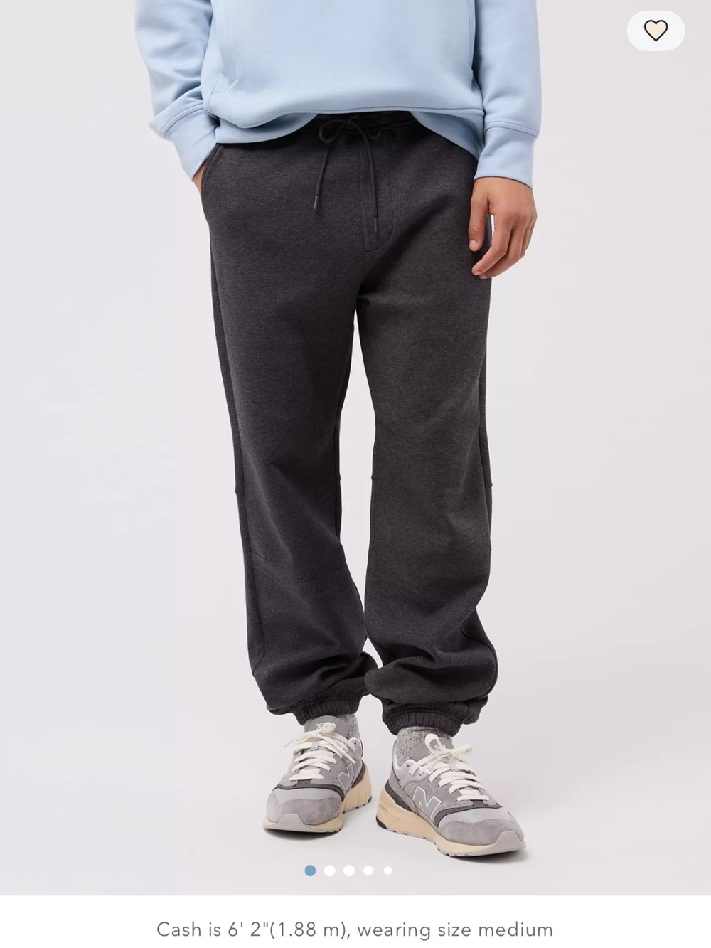 AE American Eagle  Men's Charcoal Drawstring Sweatpants - Casual Comfort